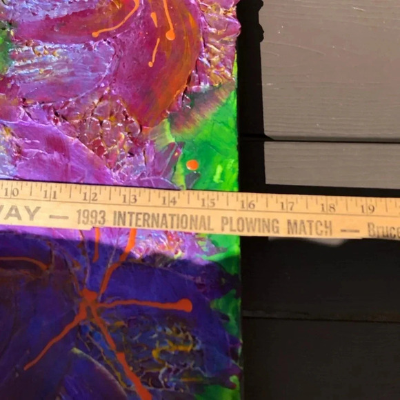 Original Abstract  Floral Art - Picture 6 of 7